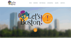 Desktop Screenshot of letsboston.com